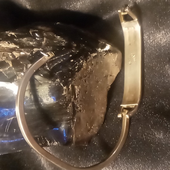 Taxco mexico sterling silver & black onyx size 7 hinged . Stamped - Picture 6 of 8